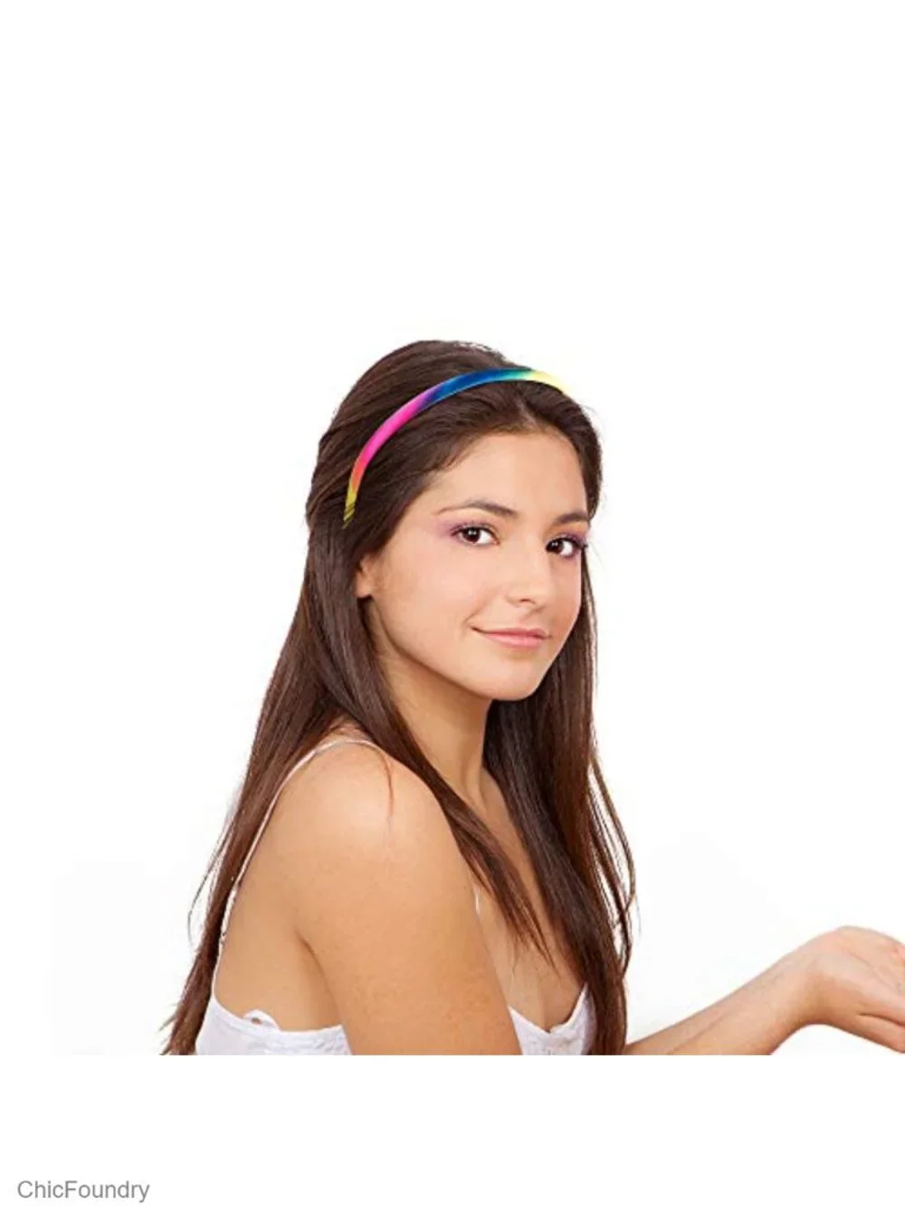 30pcs Satin Headbands Set, Wide & Stretchy Hair Accessories for Women Girls
